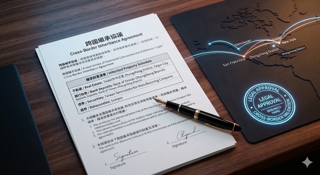 taiwan inheritance second generation foreign heirs